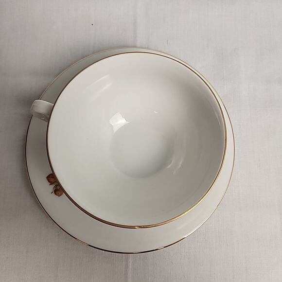 Vintage Seltmann Weiden Bavaria West Germany Granny Cottagecore Teacup Saucer - Picture 4 of 7